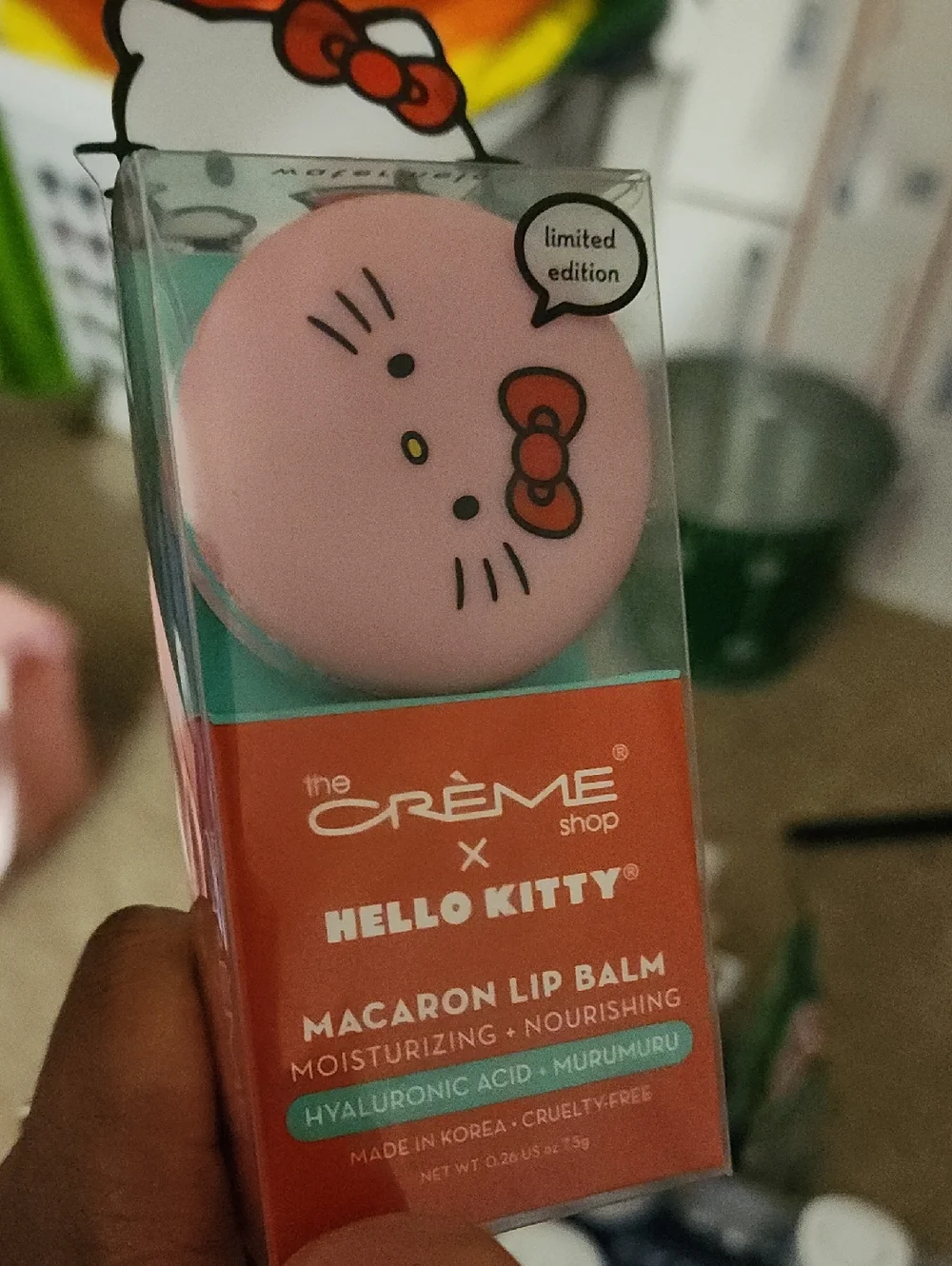 Hello Kitty Pink Macaron Lip Balm - Picture 4 of 4